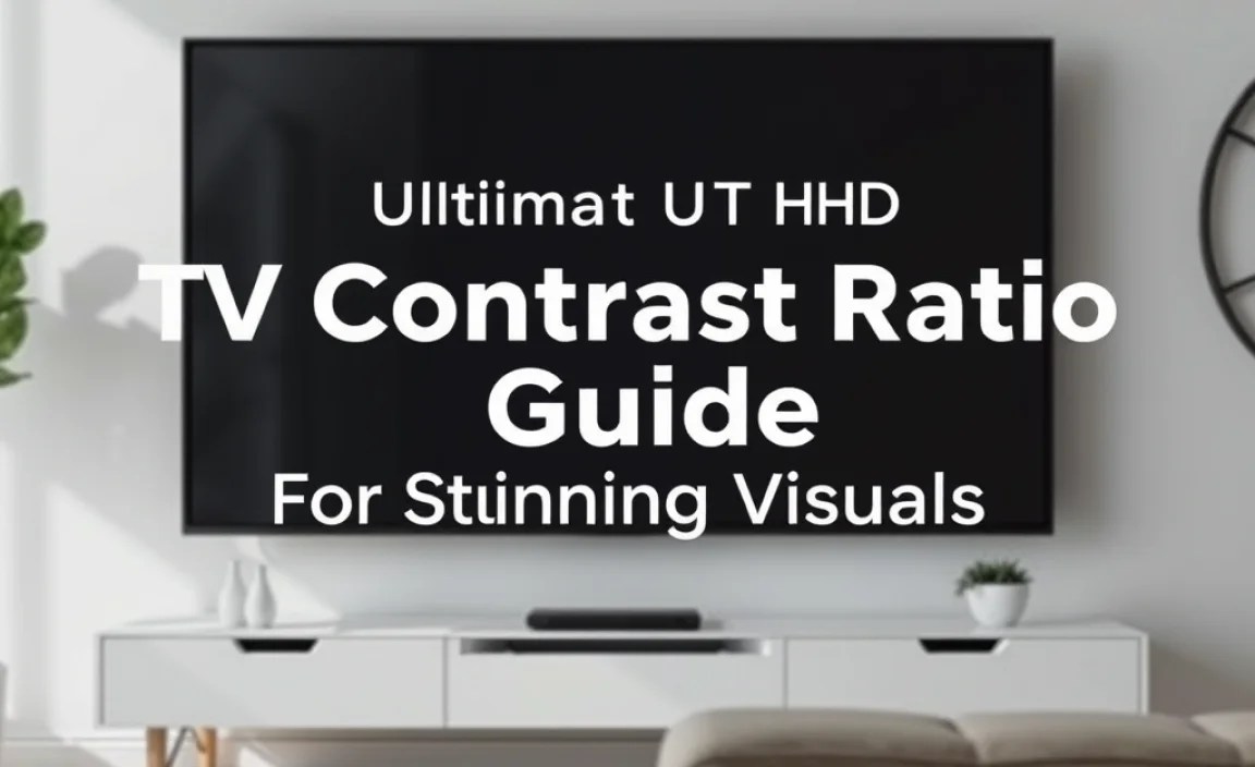 Tv Contrast Ratio Guide: Understanding Uhd Displays