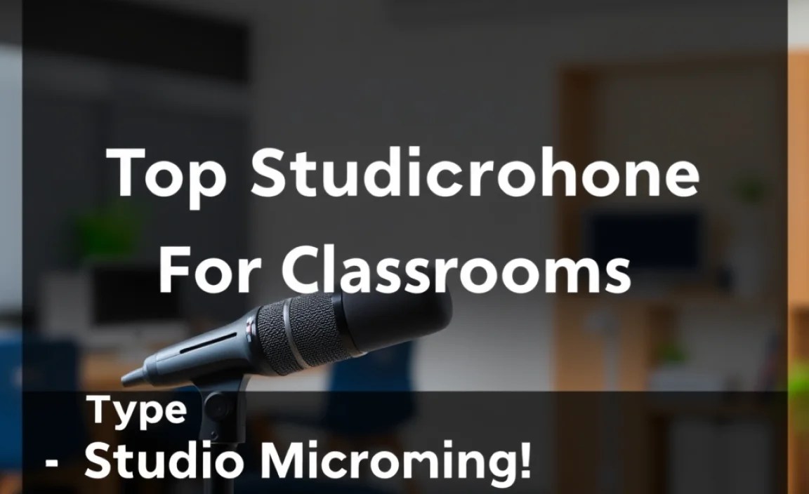 Types of Studio Microphones
