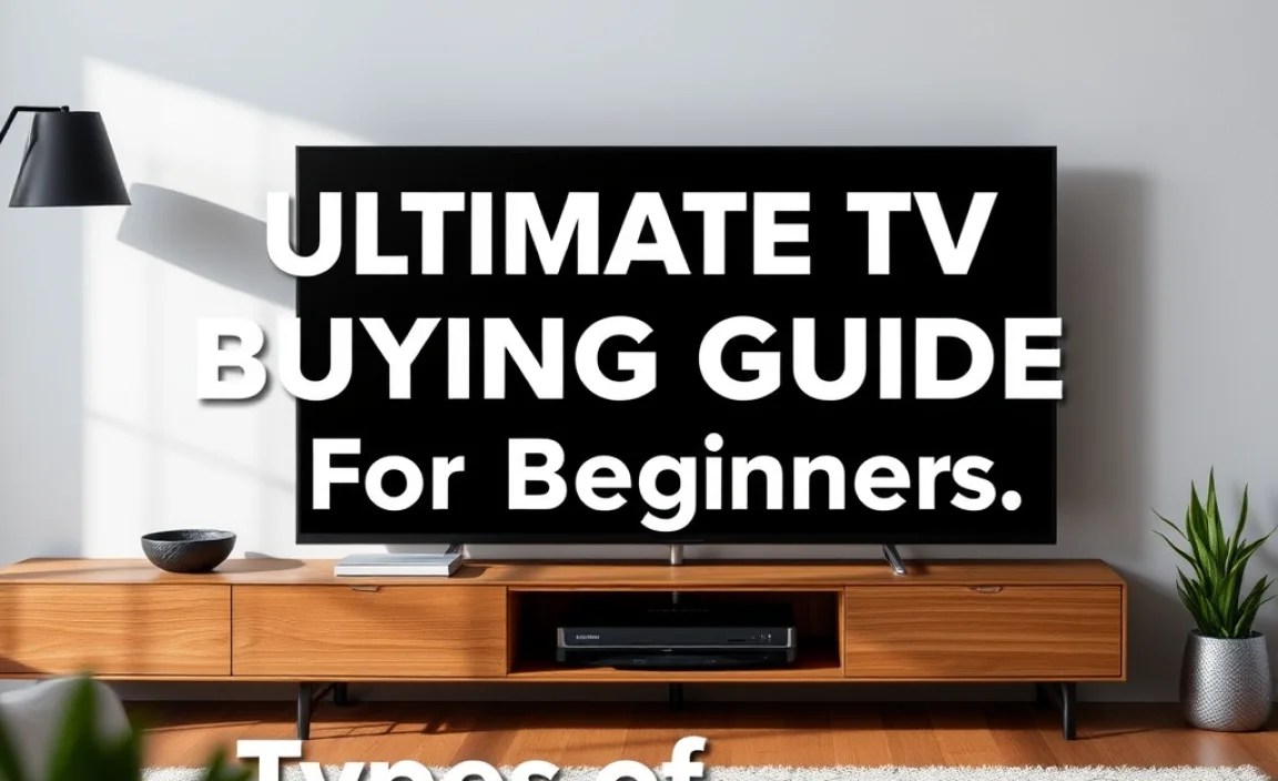 Types of TVs Available
