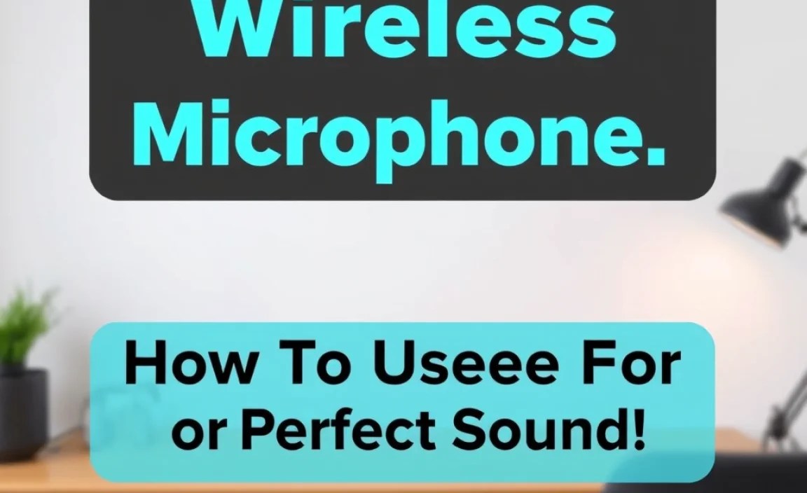 Types of Wireless Microphones