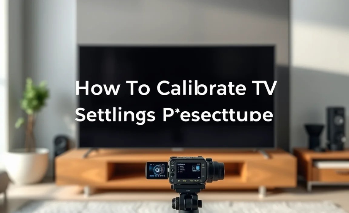 Using Calibration Tools
