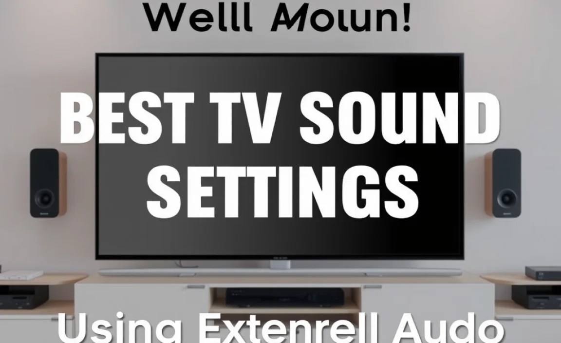 Using External Audio Equipment