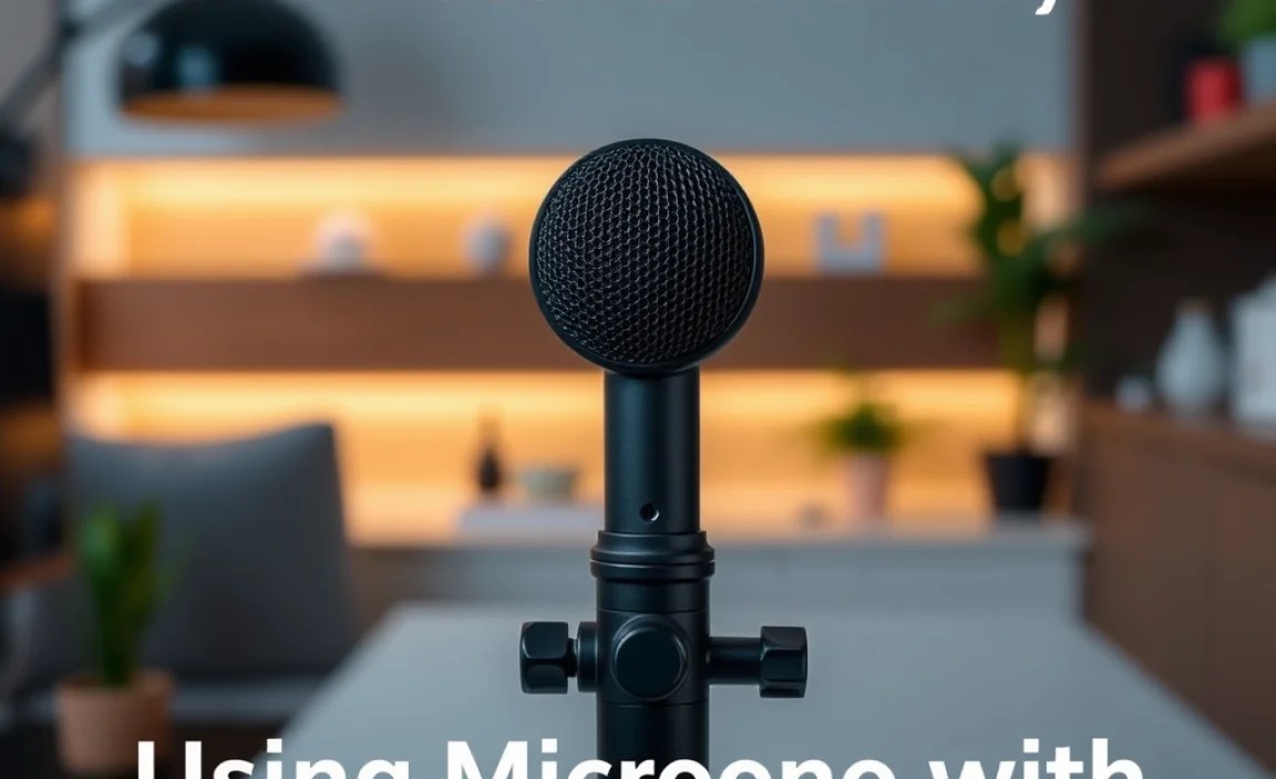 Using Microphones with Different Apps