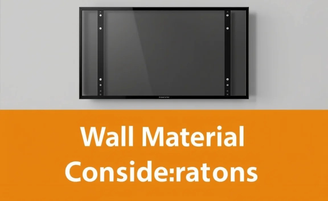 Wall Material Considerations