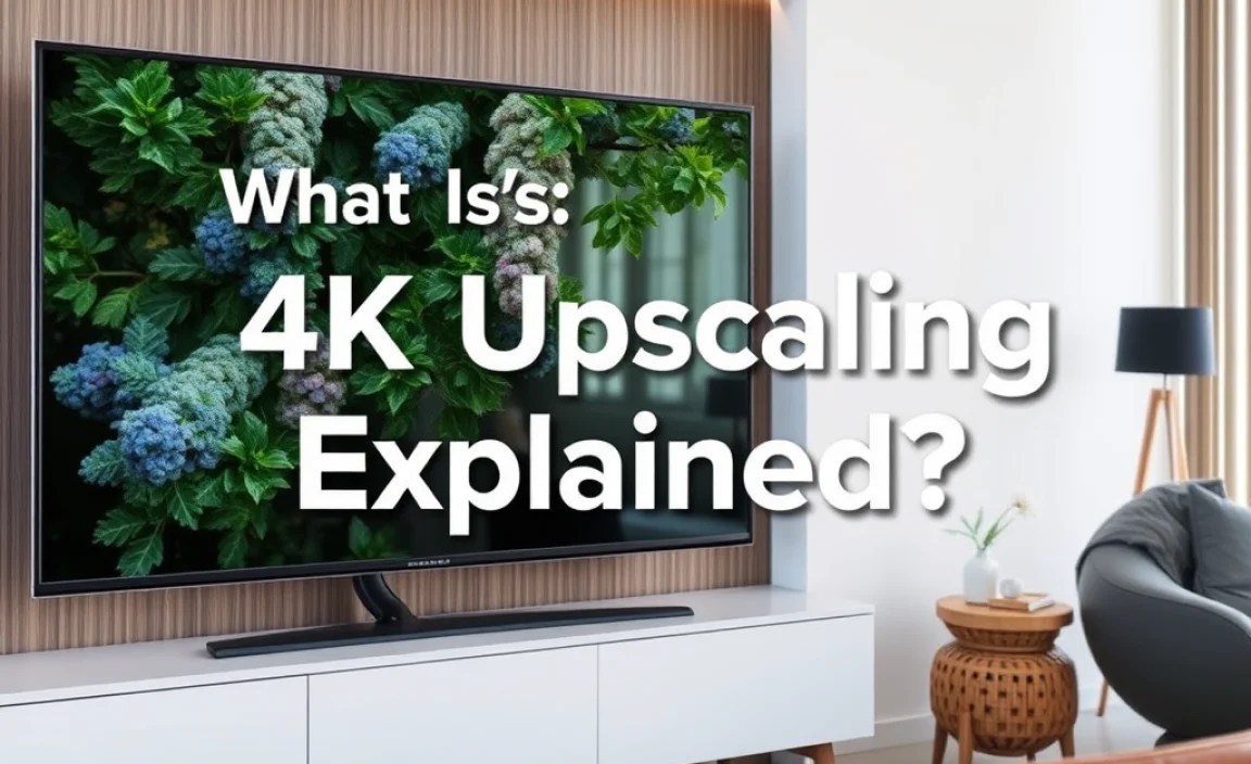 What is 4K Upscaling?