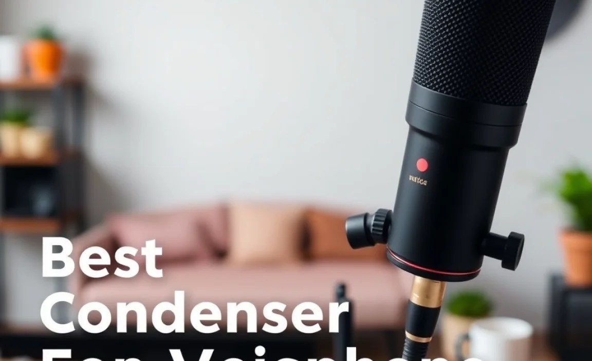 Why Choose a Condenser Microphone for Vlogging?