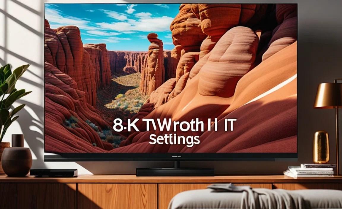 8K TV Worth It: Essential Settings