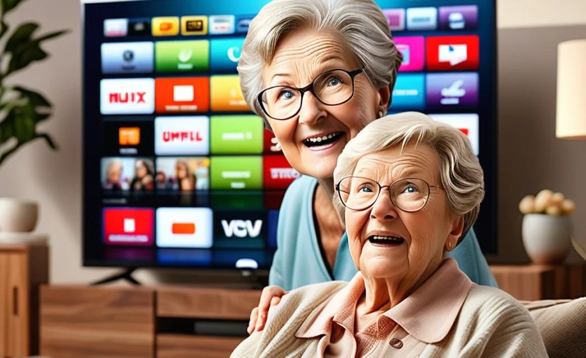 Comparing Popular TV Types for Elderly Users
