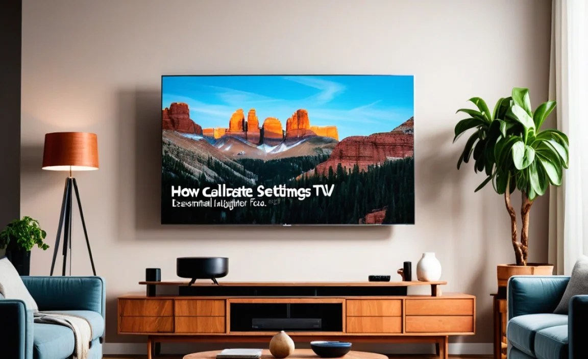How to Calibrate TV Settings Explained: Essential Guide