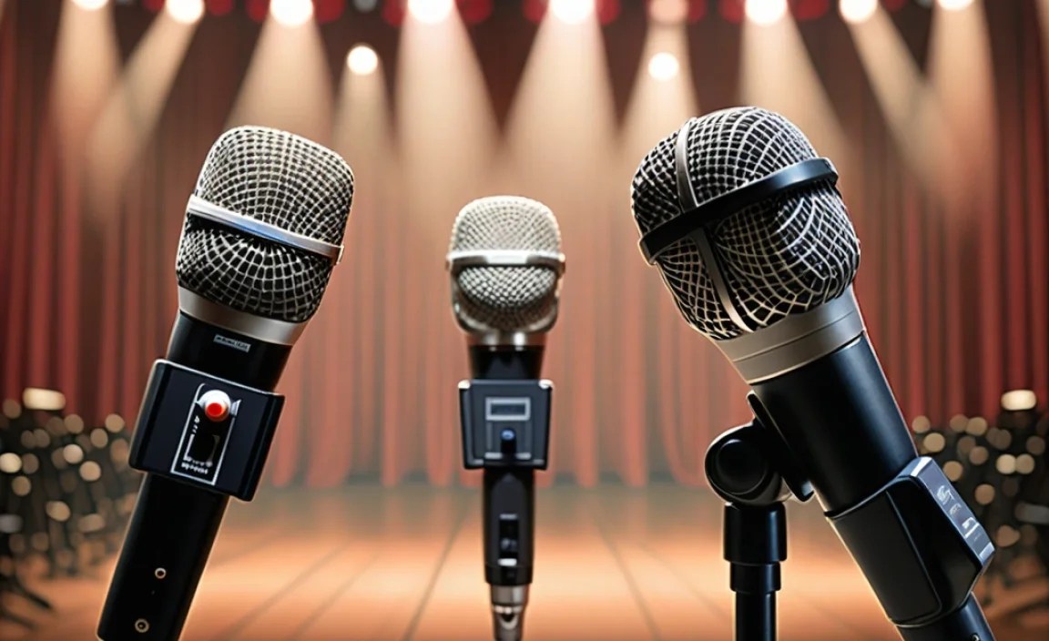 Microphone Comparison For Stage Performance: Essential Guide