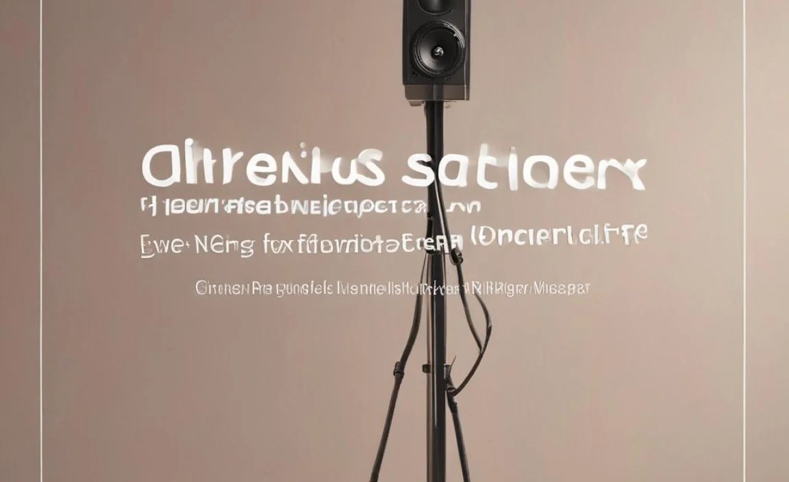 Speaker Stand Ideas Fix: Genius Solutions