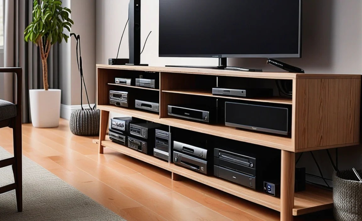 Tips for Maximizing Your TV Stand Cable Management