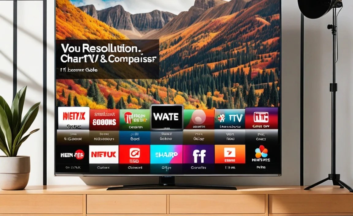 TV Resolution Comparison Chart Apps: Your Essential Guide