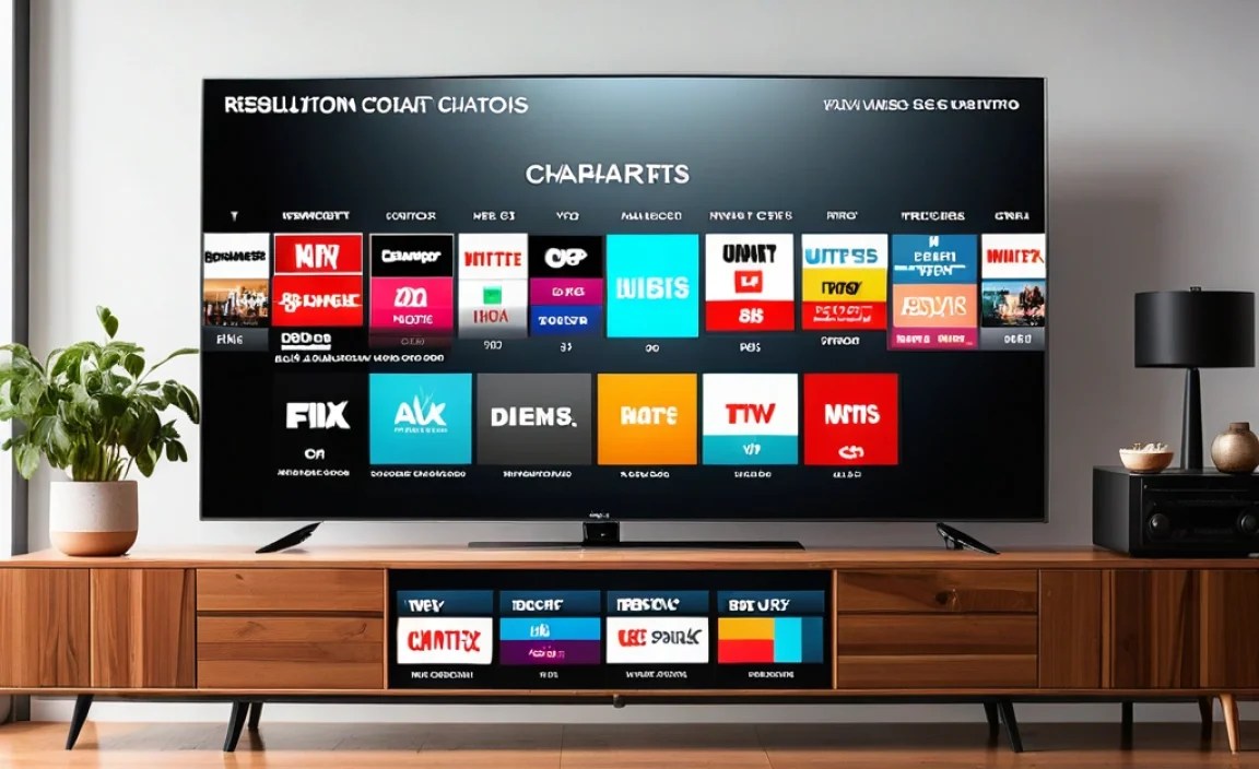 TV Resolution Comparison Chart
