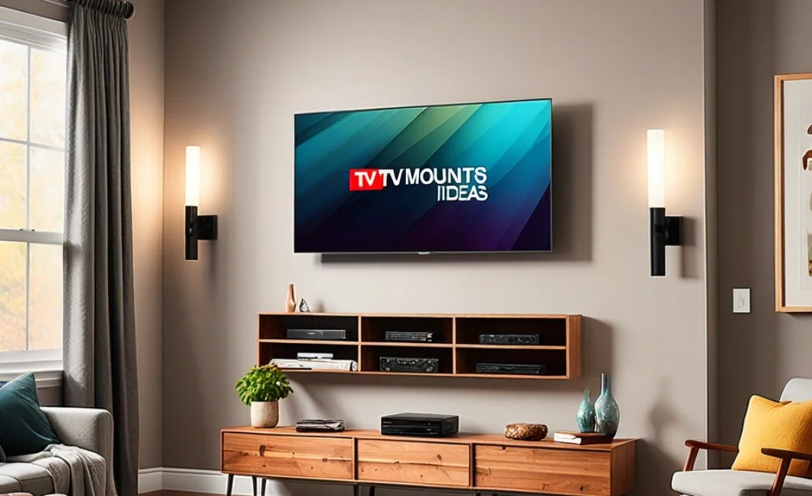 TV Wall Mount Ideas Explained: Genius Solutions