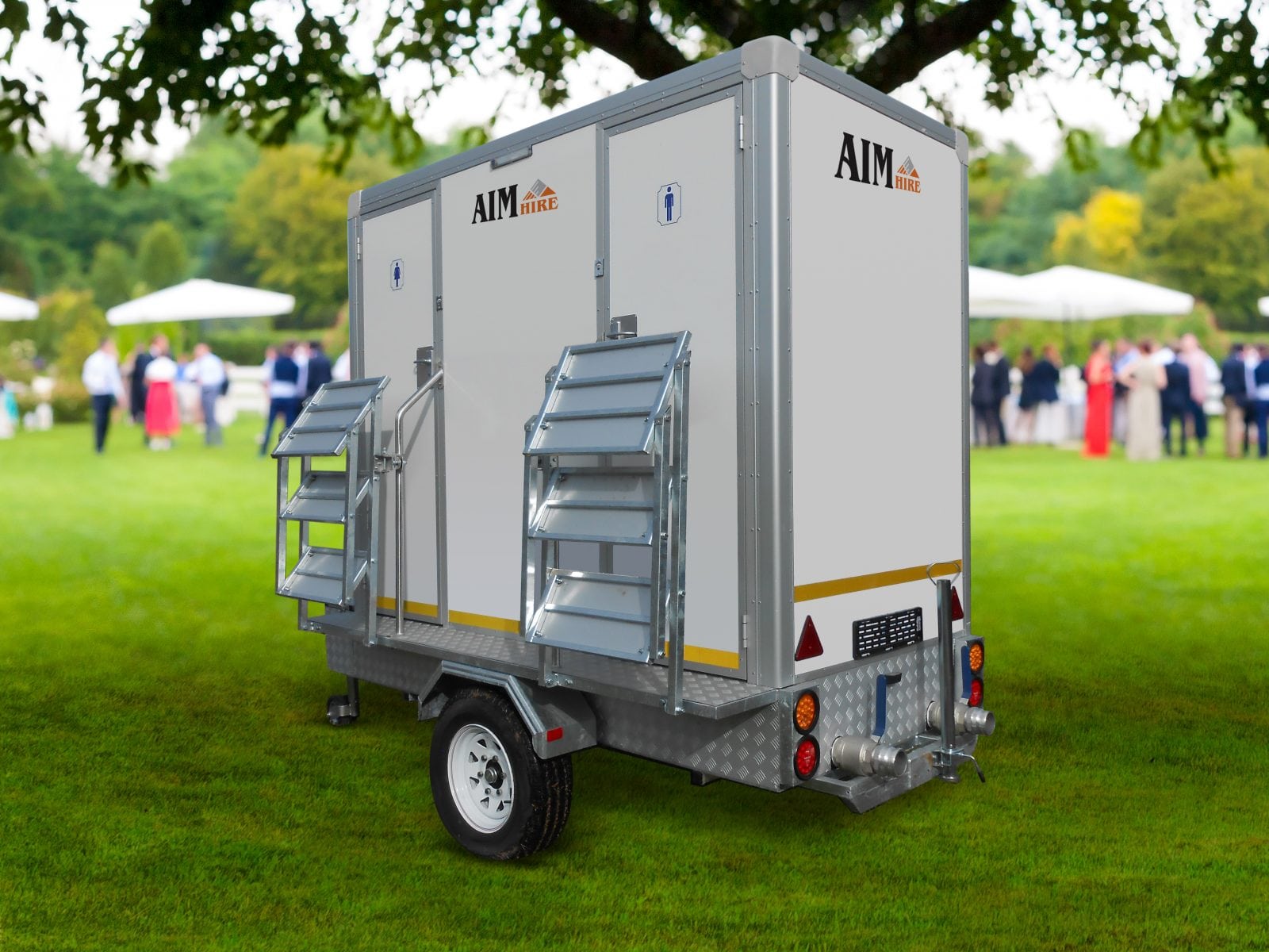 Luxury Restroom Trailers AIM Hire