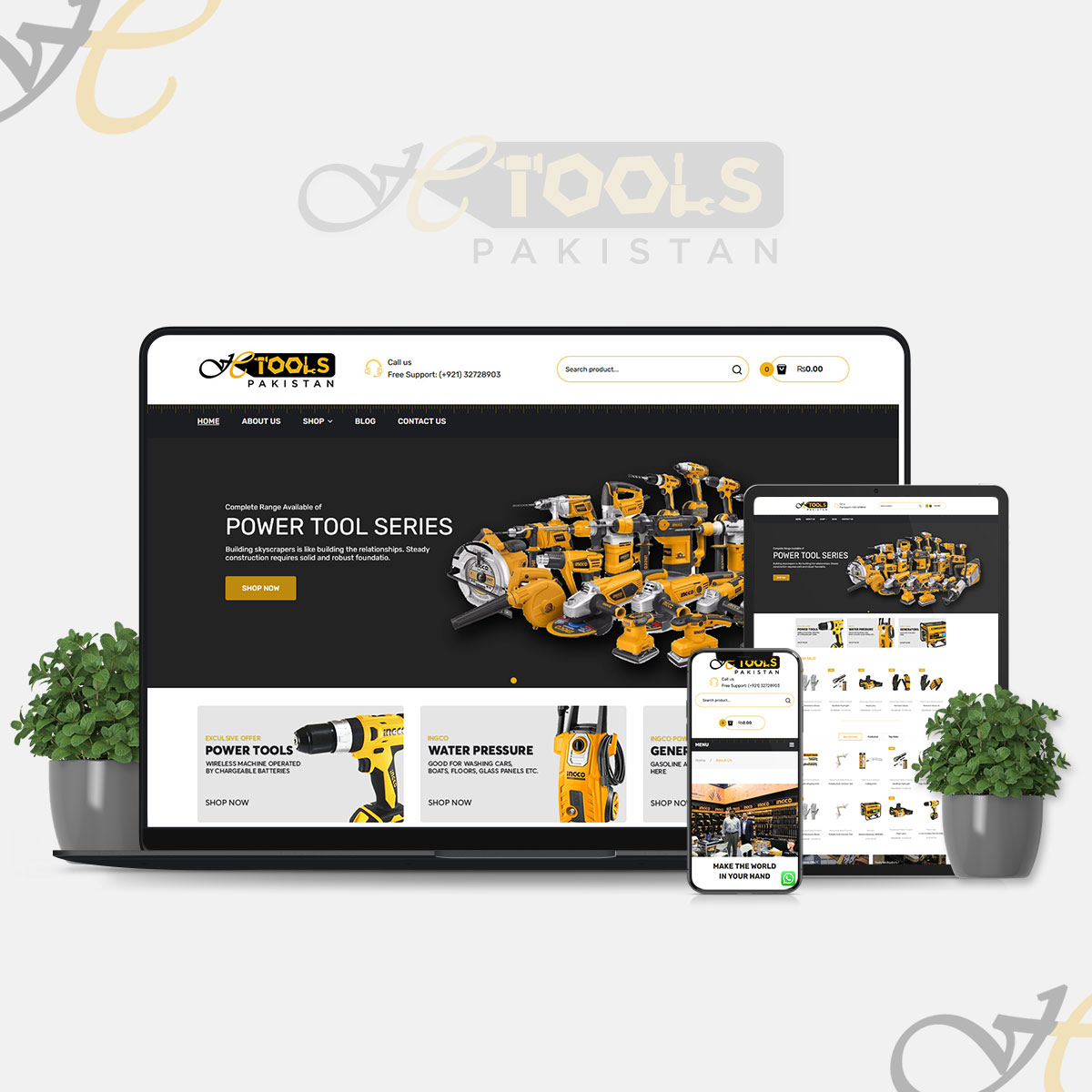 INGCO Tools Pakistan AIMOB Developer & Designer