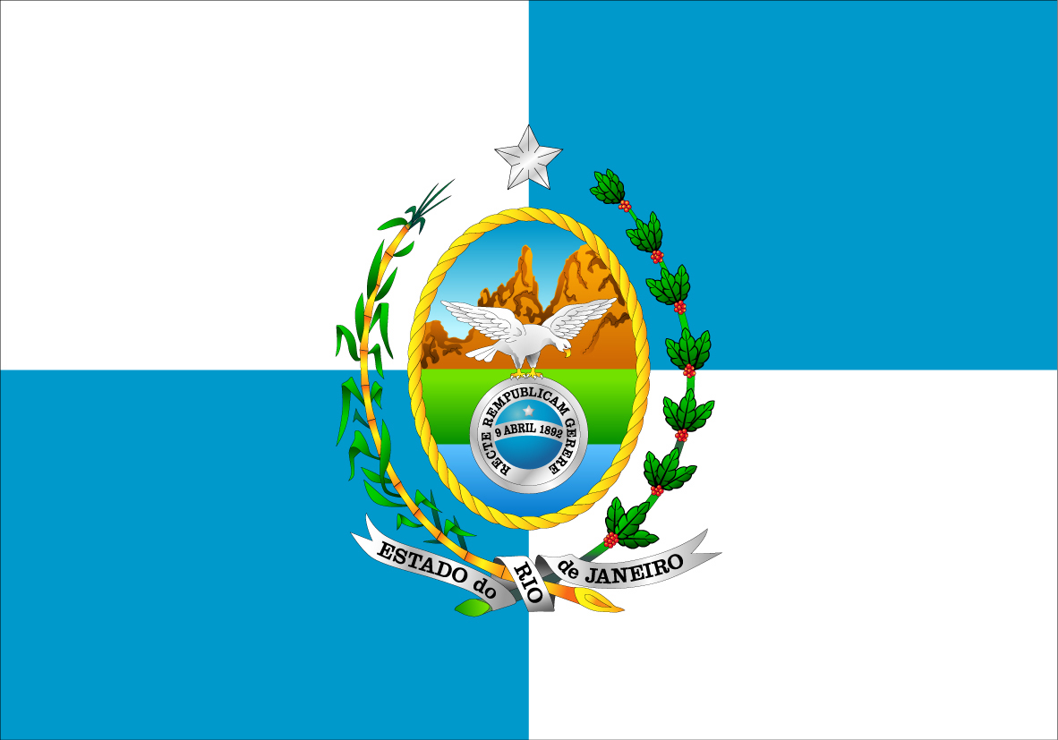 Bandeira do Estado do Rio de Janeiro Rio de janeiro, Rio