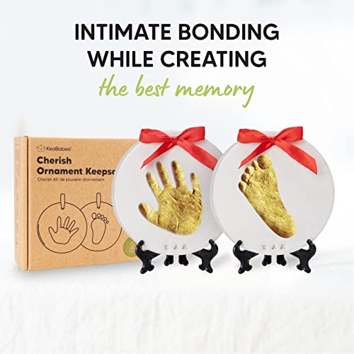 Baby Handprint Footprint Ornament Keepsake A Gift That Will Last a