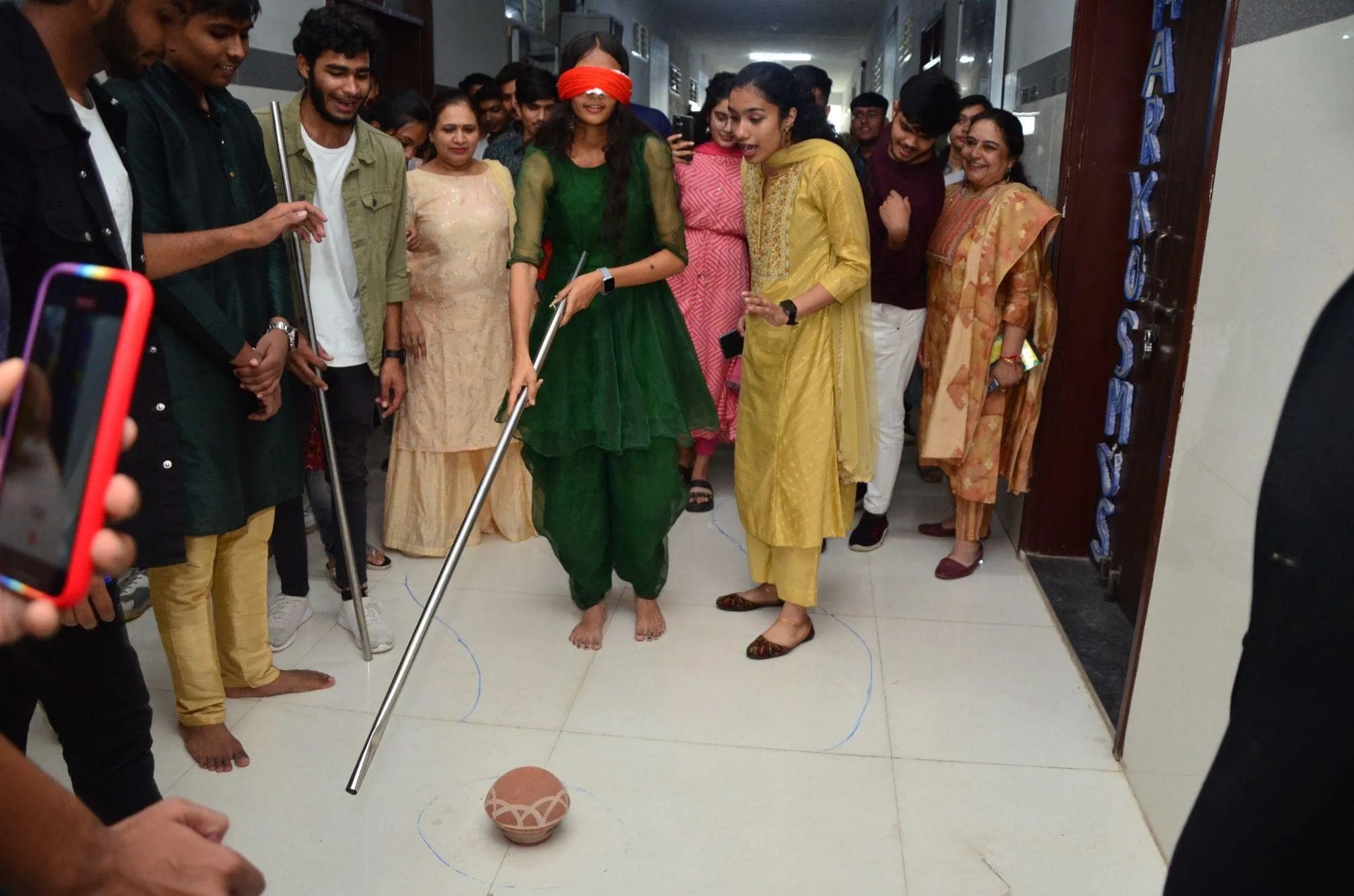 Video Making and Matki Phod Competition Acropolis Institute of