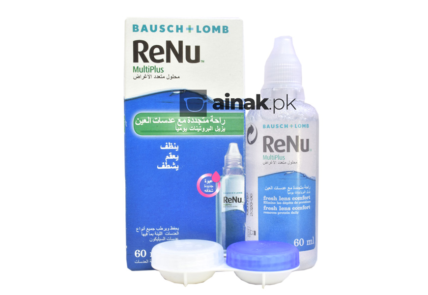 Renu 60ml Contact Lenses Solution Price in Pakistan Renu