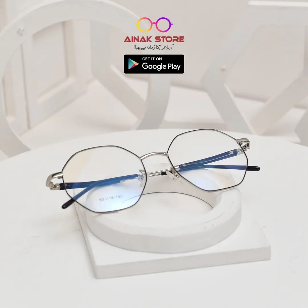 Hexagon Glasses Modern Eyewear with a Twist Ainak Store