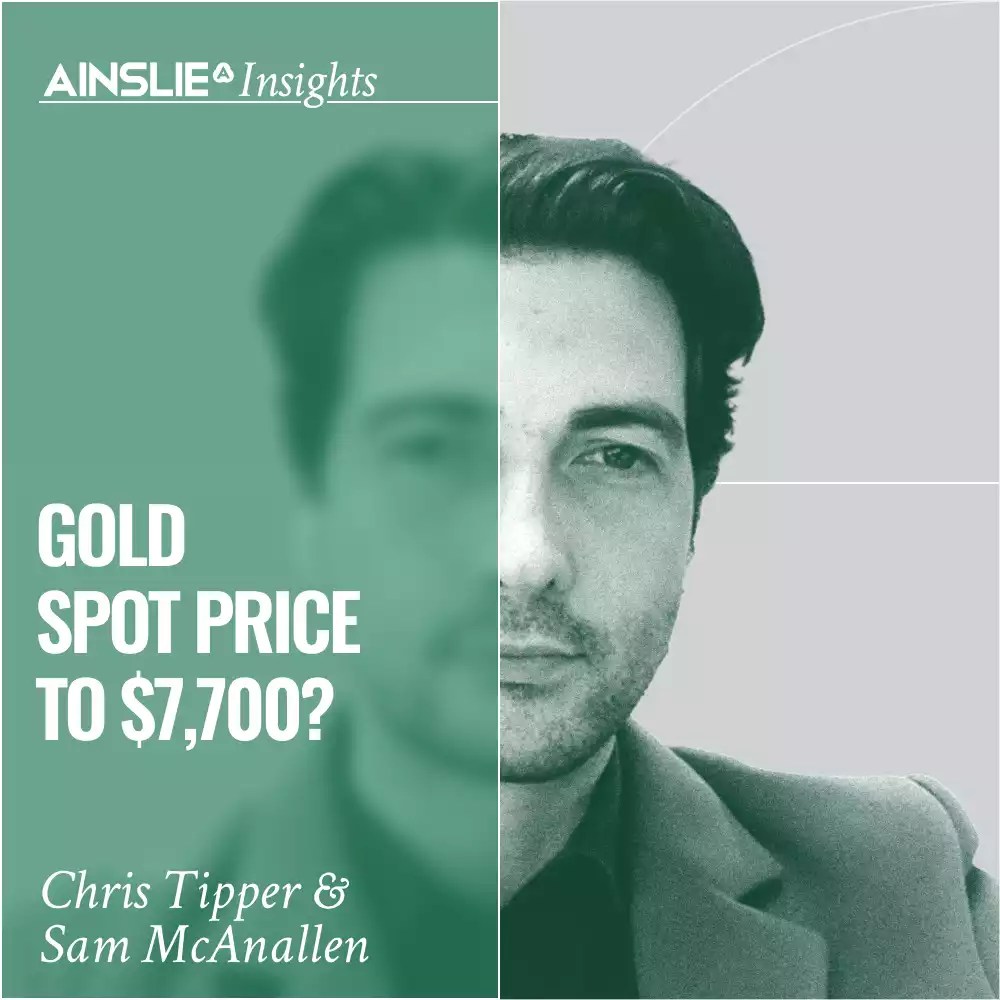 INSIGHTS Gold Spot Price to 7,700? Ainslie Bullion