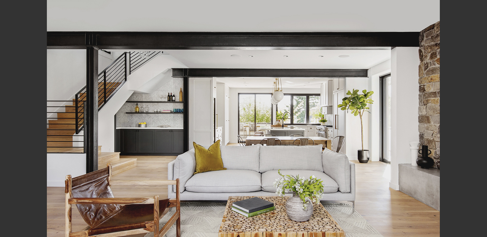 Contemporary Farm House AinslieDavis Construction