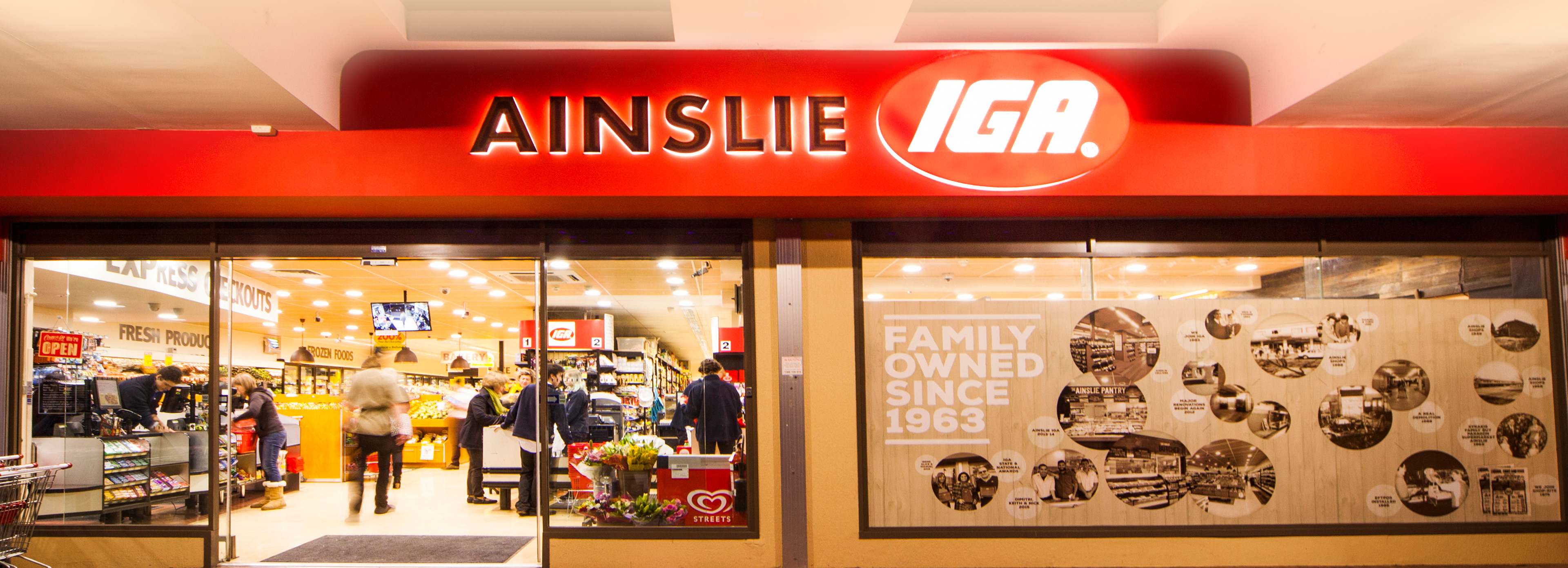 Ainslie IGA Supermarket Shop Local Canberra