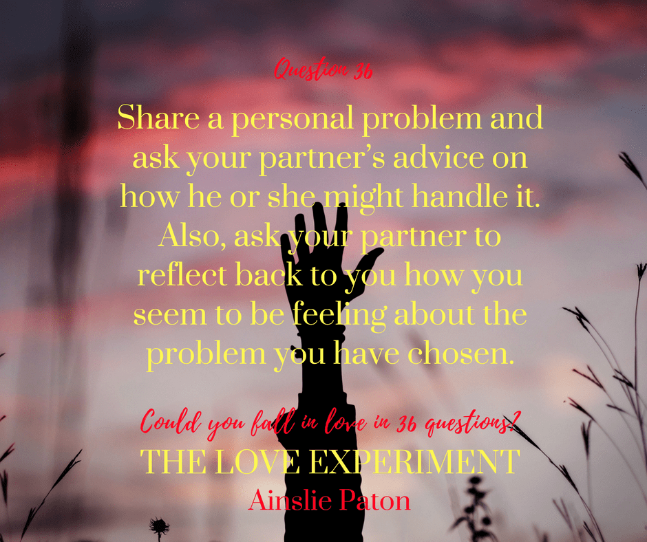 The 36 Questions of The Love Experiment