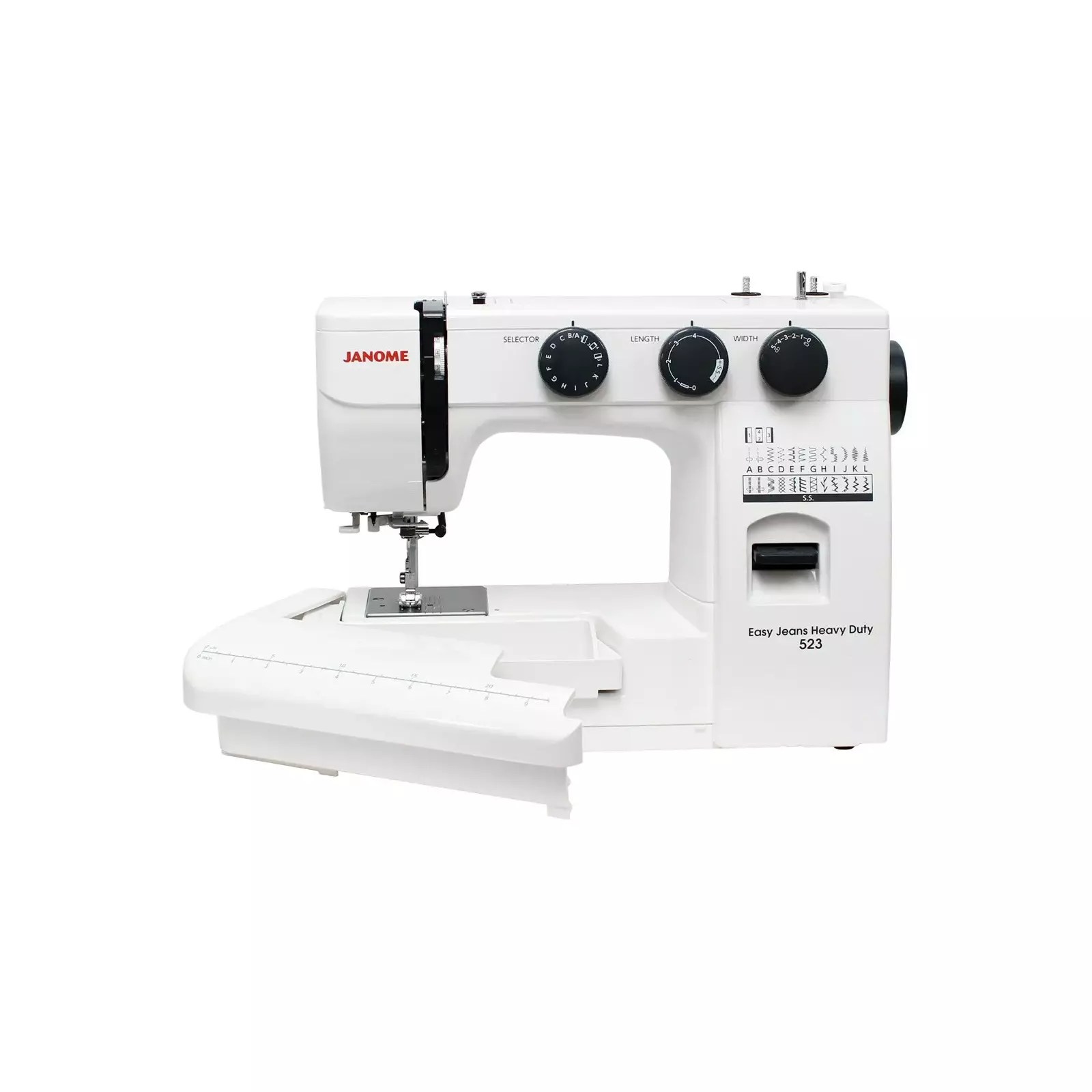 JANOME SEWING MACHINE EASY JEANS JANOME EASY JEANS HD 523 AiO.lv