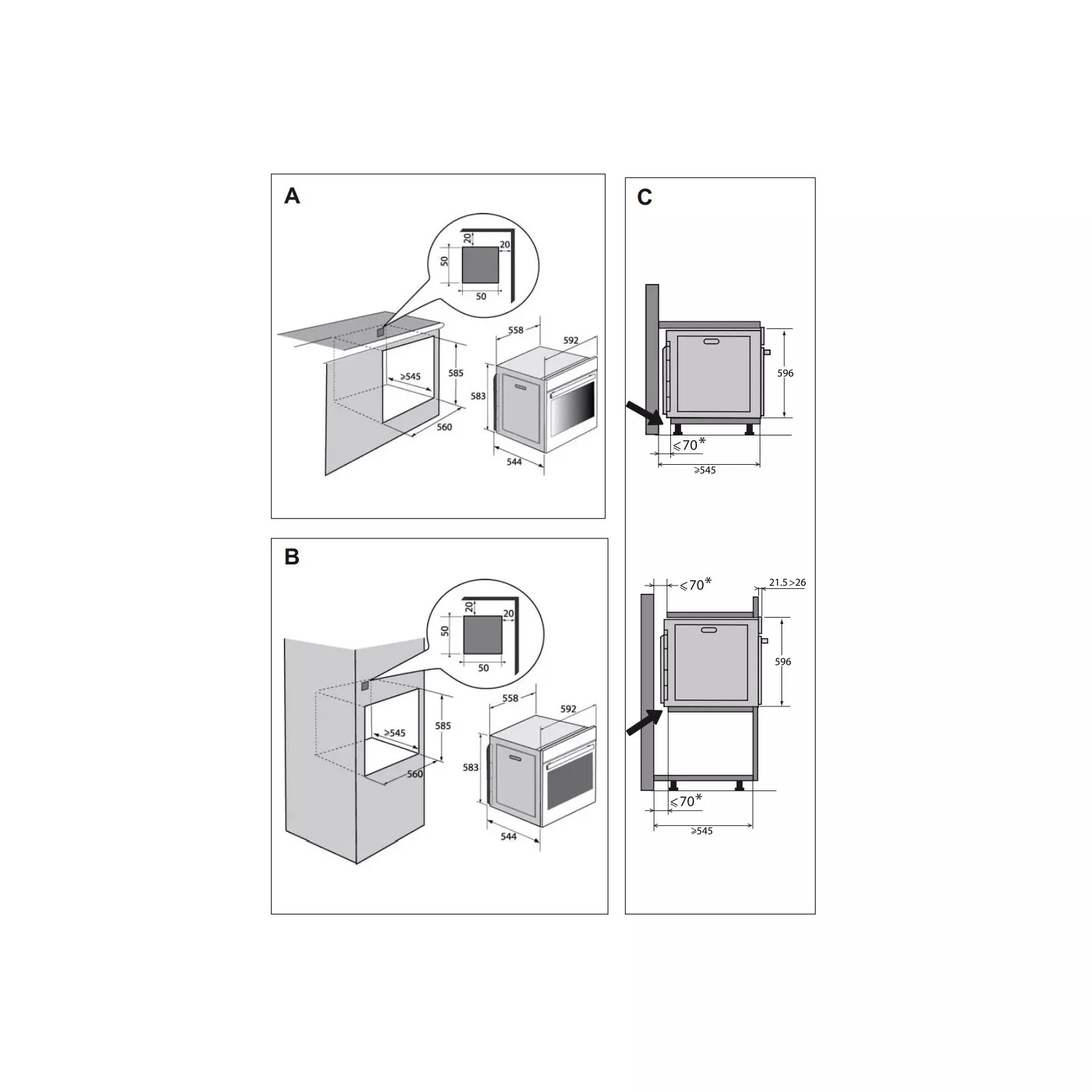 De Dietrich DOS7585X oven 73 DOS7585X Ovens AiO.lv