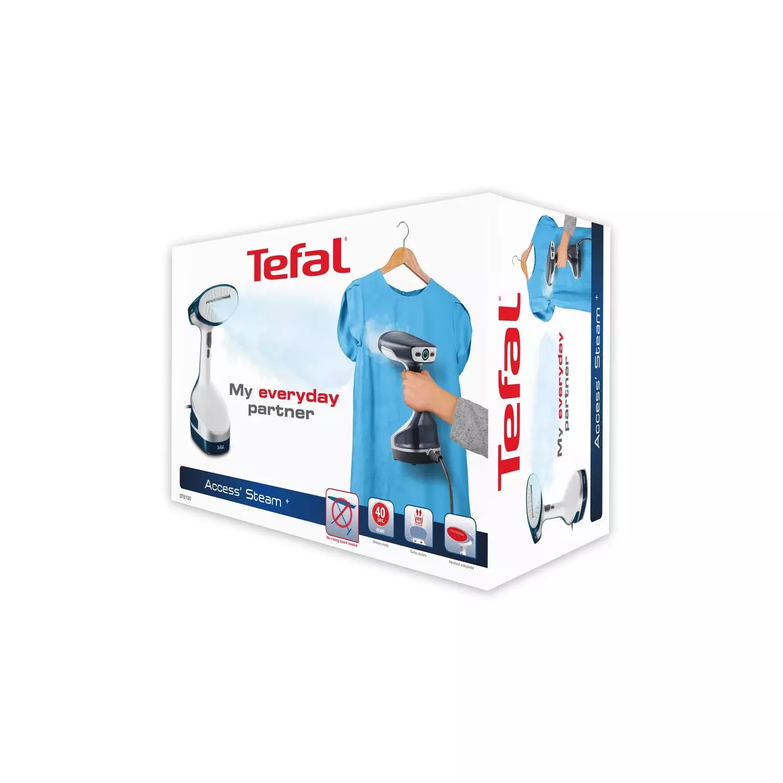 Tefal Access Steam+ DT8100 garment DT8100 Irons AiO.lv