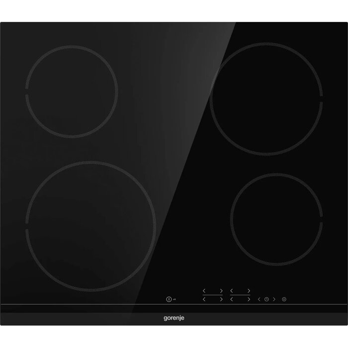 Gorenje ECT641BCSC hob Black Builtin ECT641BCSC Builtin hobs AiO.lv