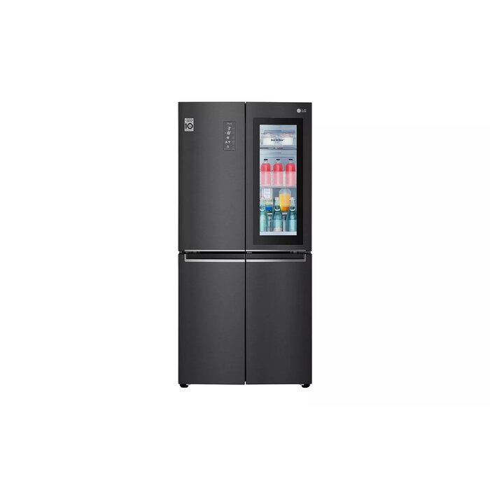 LG InstaView GMQ844MC5E sidebyside refrigerator GMQ844MC5E AiO.lv