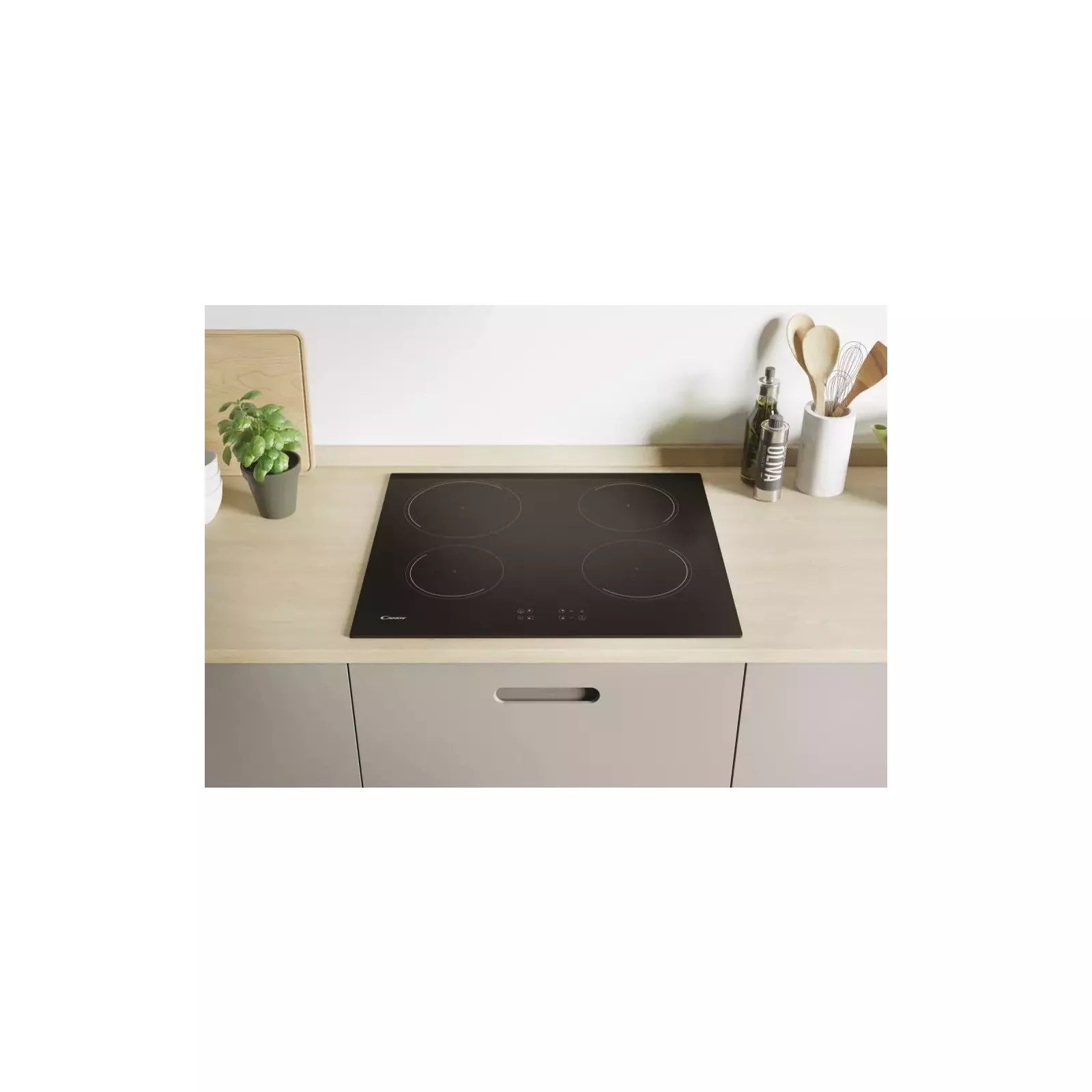 Candy Idea CI642CTT/E1 Black Builtin CI642CTT/E1 Builtin hobs AiO.lv