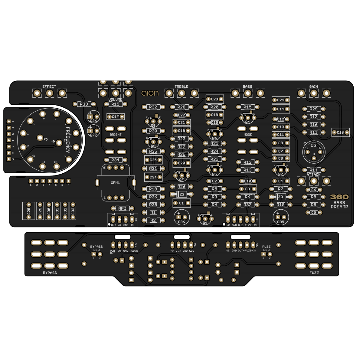 360 Bass Preamp / Acoustic 360 Aion FX