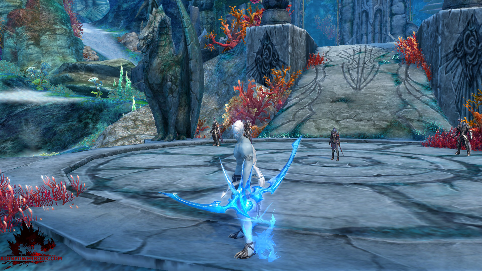 Water Dragon King's Noble Bow Aion PowerBook