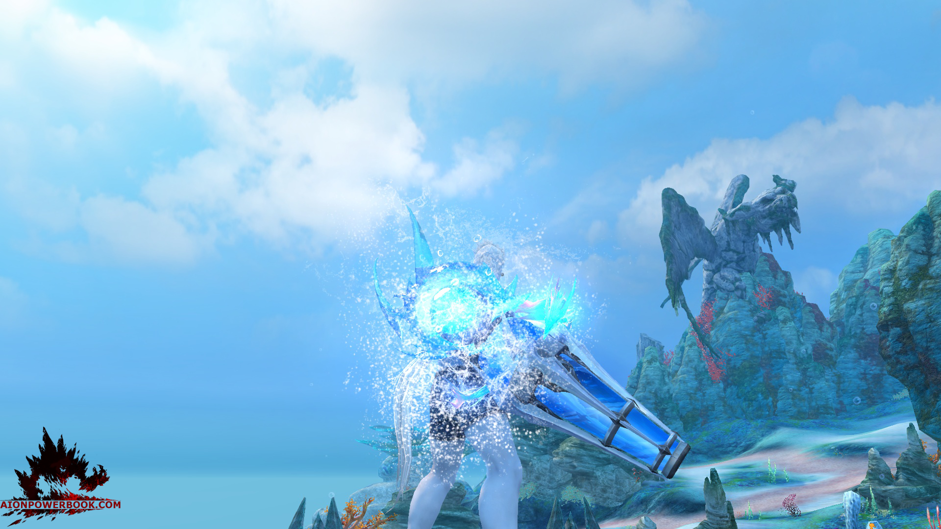 Dreaming Water Dragon King's Aether Cannon Aion PowerBook