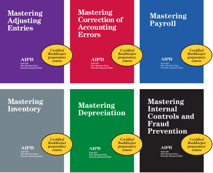 Certified Bookkeeper Course Series Softcover Books American