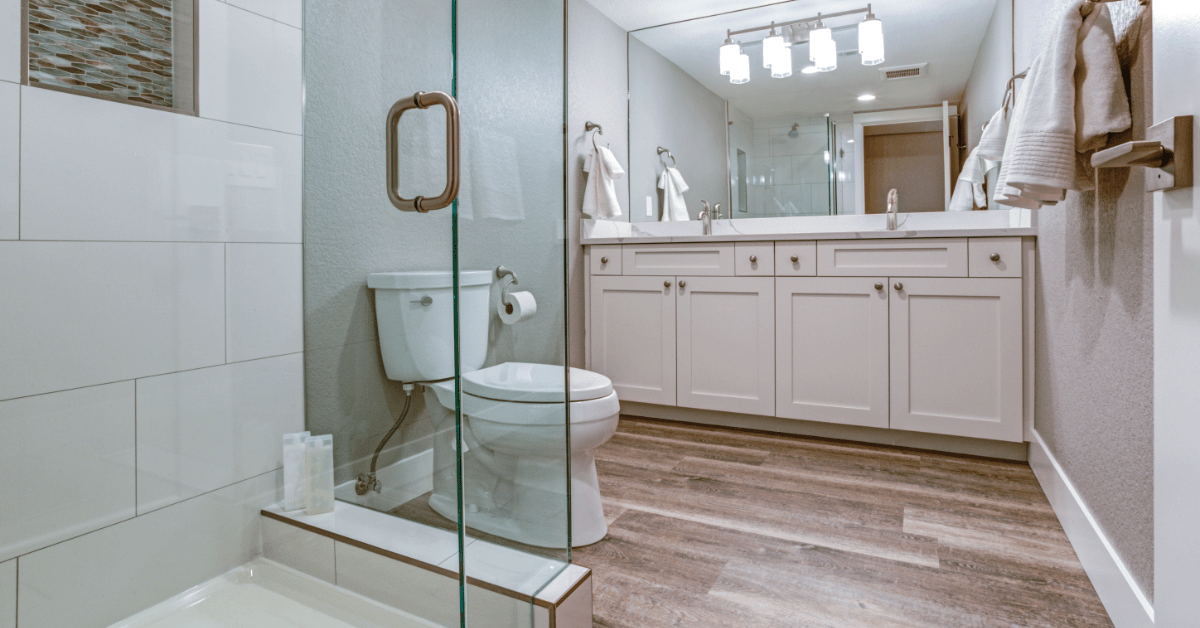 How to Install SlipResistant Vinyl Bathroom Flooring for Your Agingin