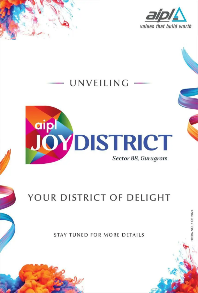 Home Aipl Joy District Sector 88 Gurgaon