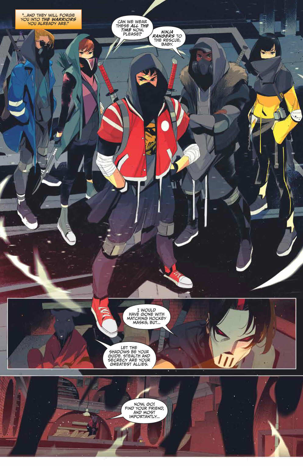 Mighty Morphin' Power Rangers/Teenage Mutant Ninja Turtles #4 Review