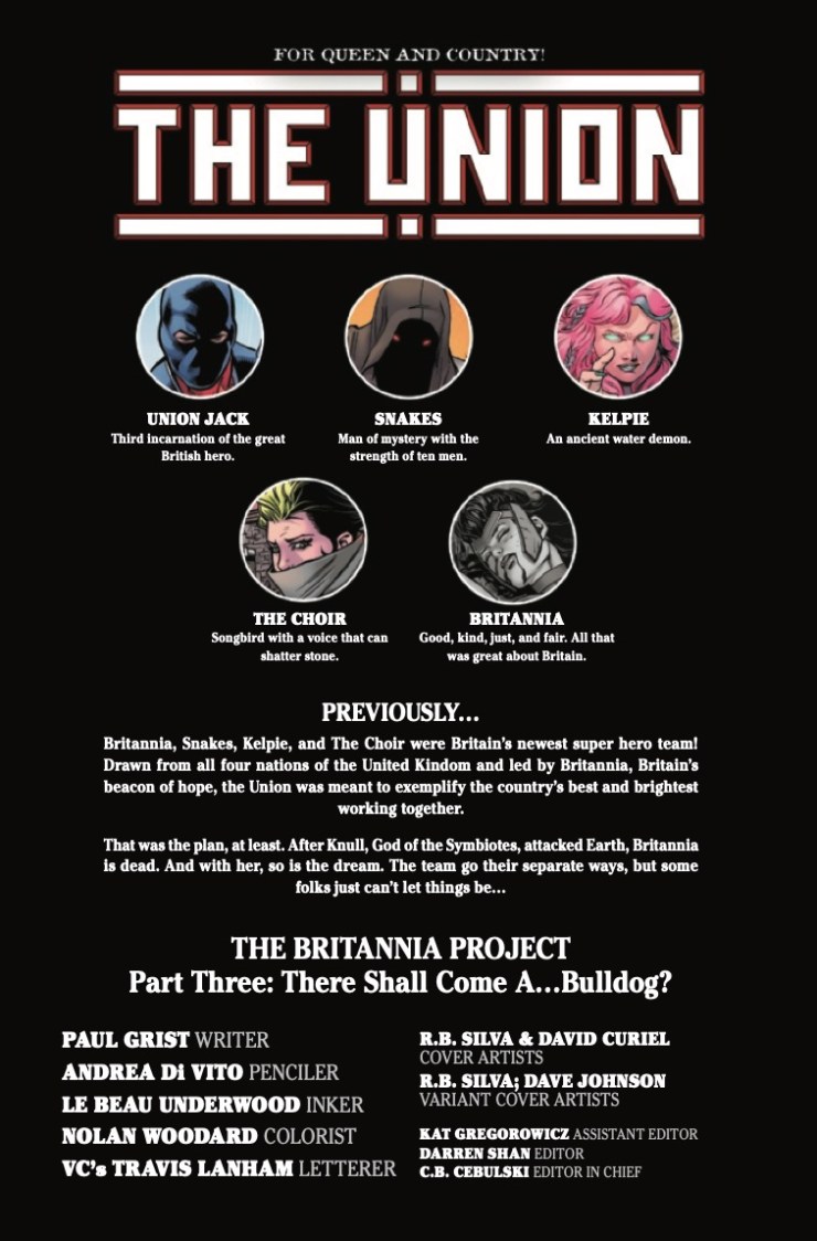Marvel Preview: The Union #3