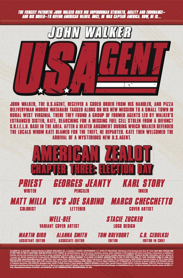 Marvel Preview: U.S.Agent #3