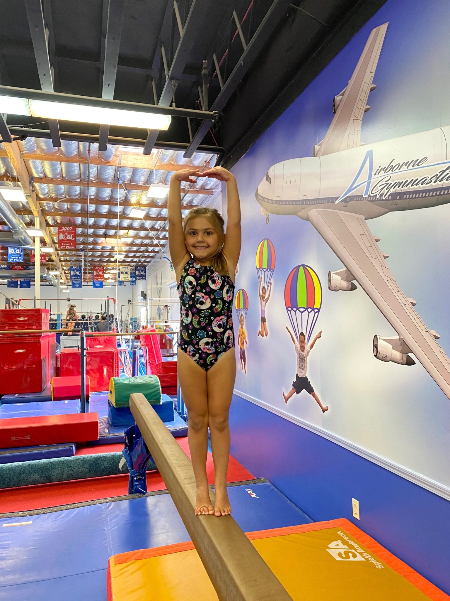 Custom Camp Airborne Gymnastics