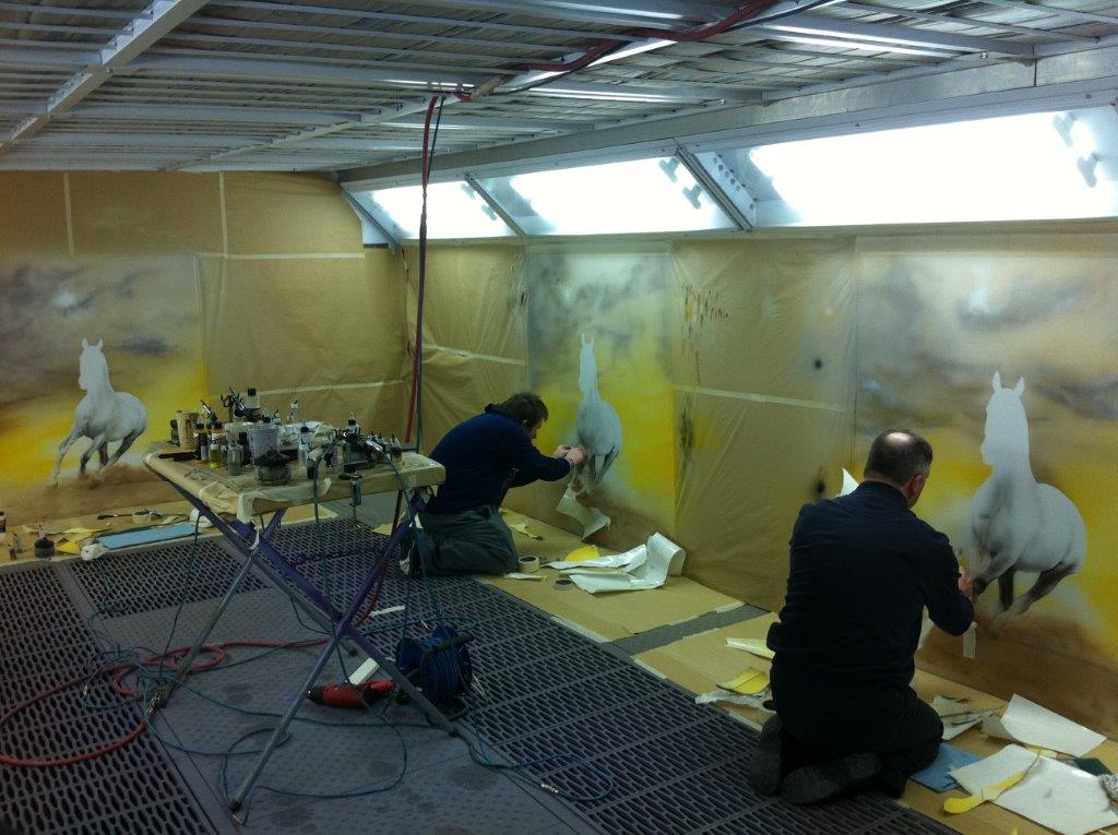 Airbrush Classes Three Day Mural Painting Class