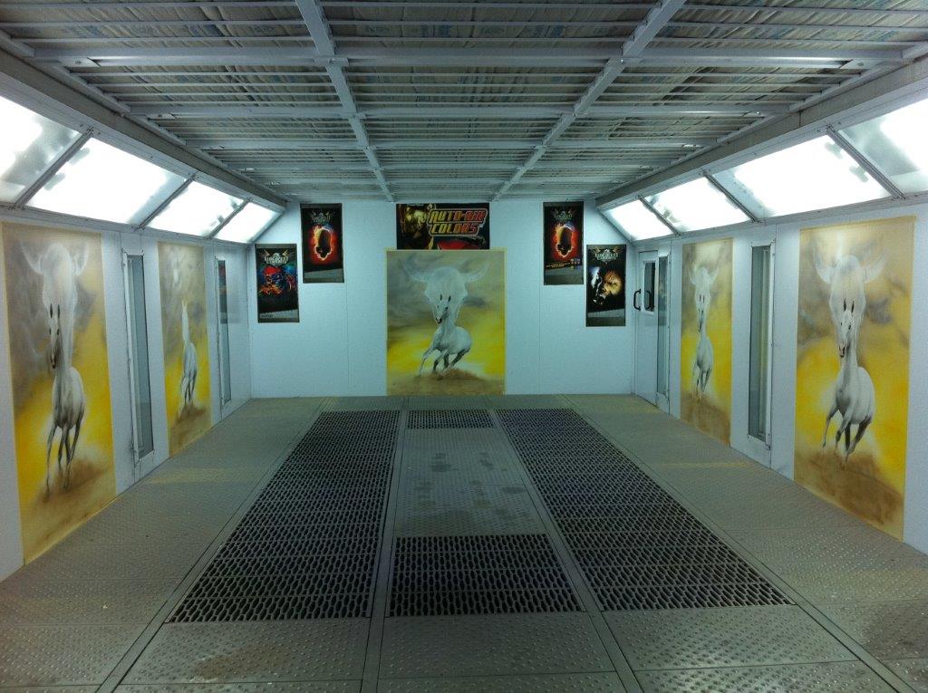 Airbrush Classes Three Day Mural Painting Class