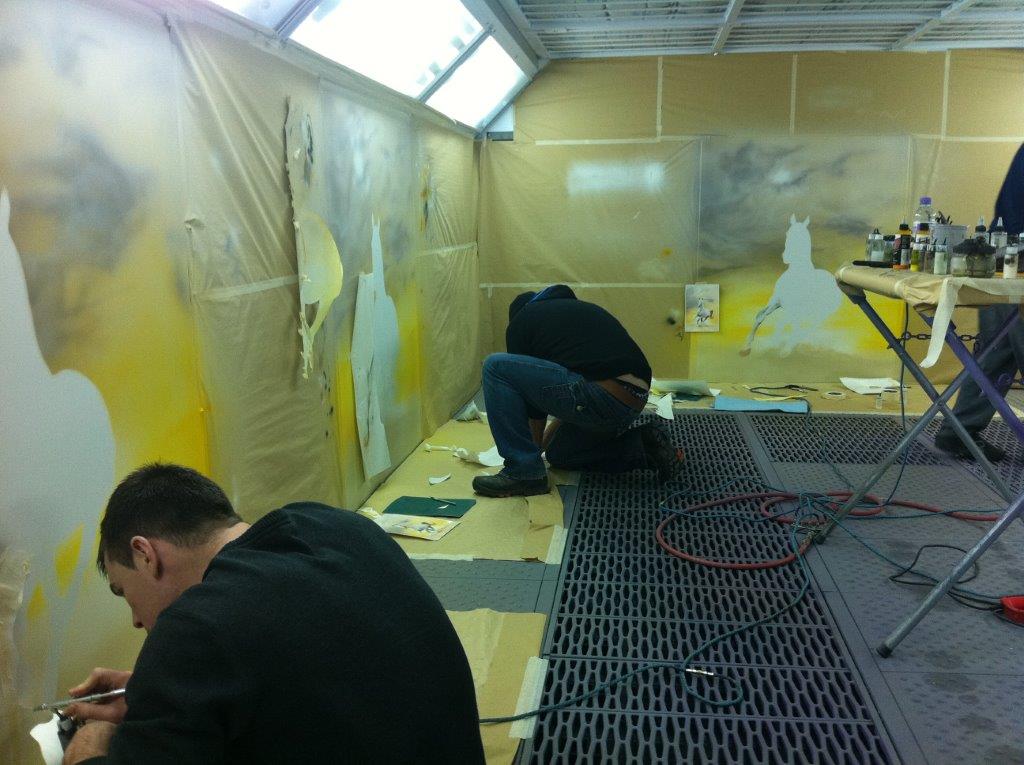 Airbrush Classes Three Day Mural Painting Class