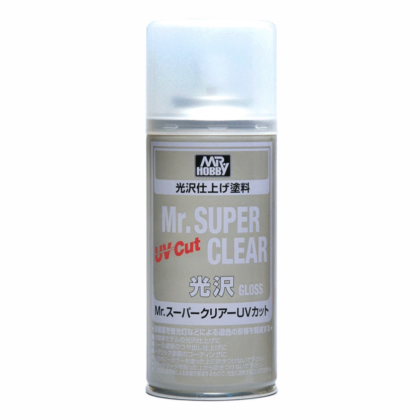 Mr. Super Clear UV Cut Gloss Spray 170ml AIRBRUSHSTUDIO